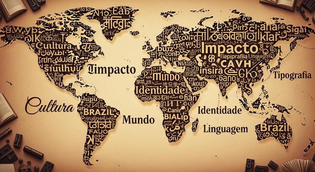 O Impacto Cultural dos Tipos de Letra