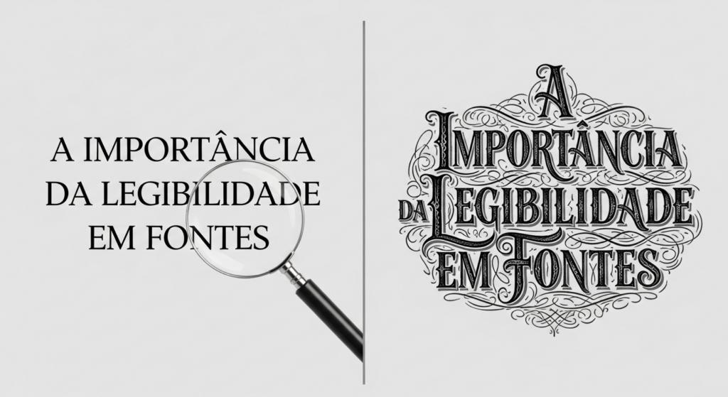 A Importância da Legibilidade em Tipos de Letra